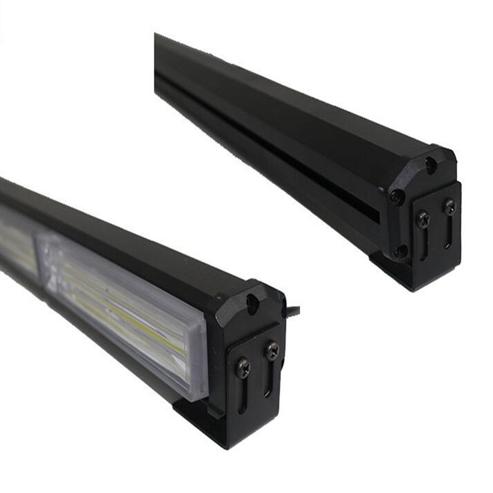 LED Μπάρα Προβολέας Εργασίας Οροφής Έκτακτης Ανάγκης IP67 Πορτοκαλί Φάρος 3000 lumens 12/24v με 16 Λειτουργίες & Χειριστήριο